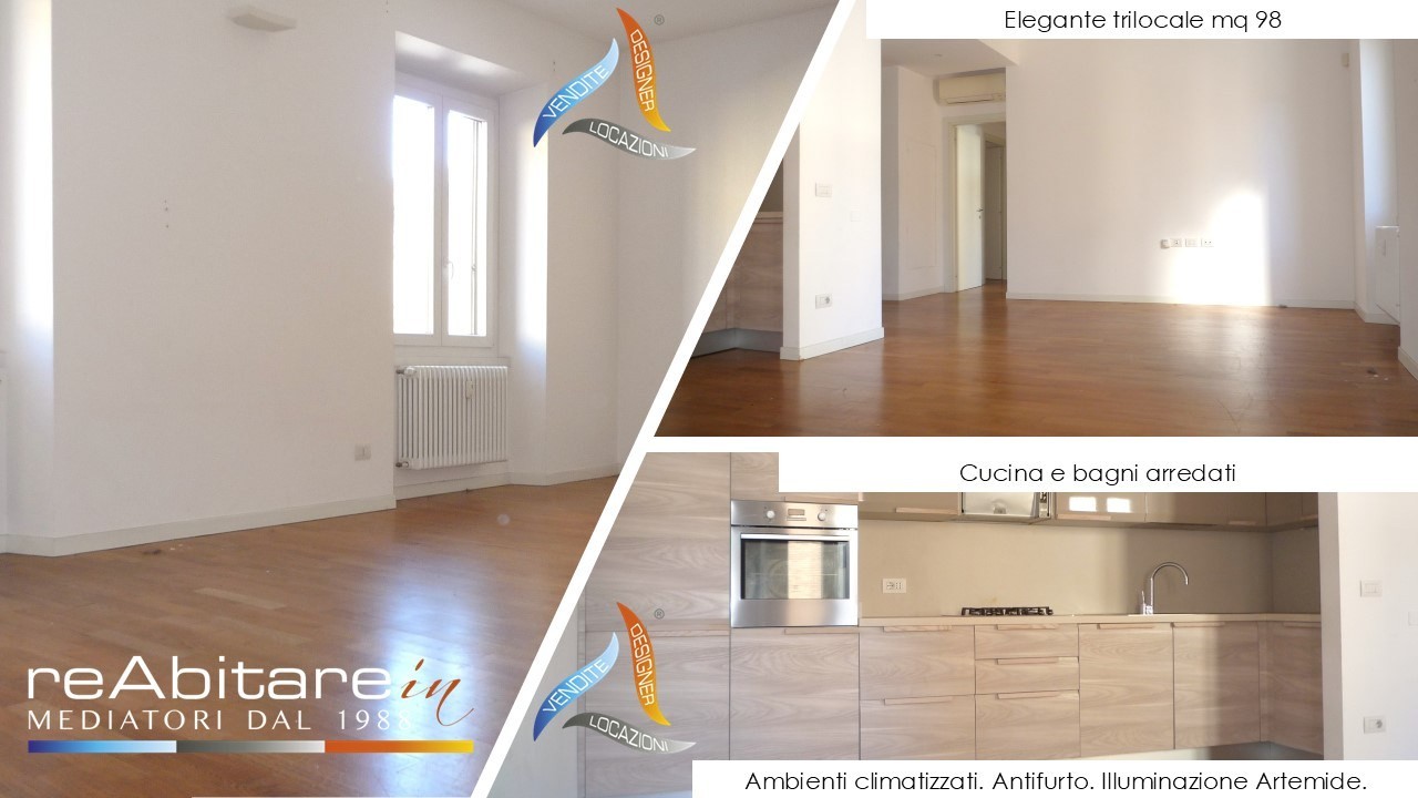 Elegante trilocale con doppi servizi - 50 mt metrò Porta Venezia